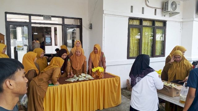 Gelar Operasi Pasar Murah di Kulo, Pemkab Sidrap Jaga Stabilitas Harga Pangan