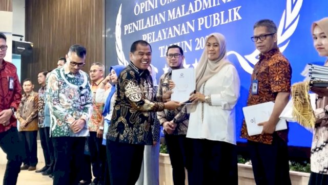 Rahman Pina Hadiri Penyerahan Opini Ombudsman
