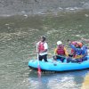 Bupati Sidrap Bersama Ratusan Rafter Tanah Air Jajal Arung Jeram Sungai Bila