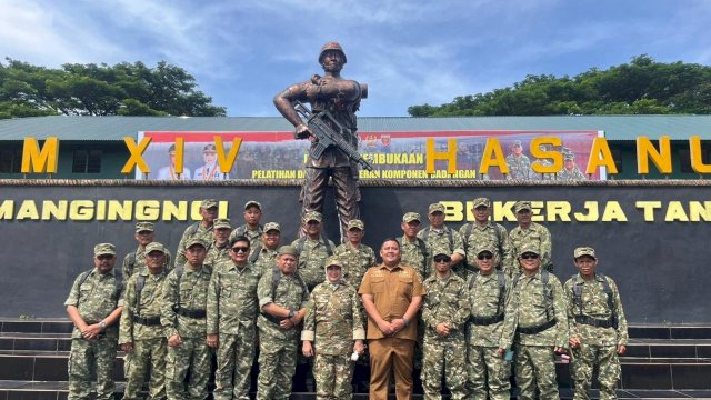 Wabup Nurkanaah Hadiri Pembukaan Latsarmil Komcad ASN 2026 di Gowa