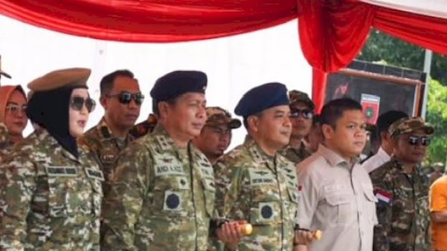 Wakil Ketua DPRD Sulsel Yasir Machmud Hadiri Pembukaan Latsarmil Komcad ASN 2026