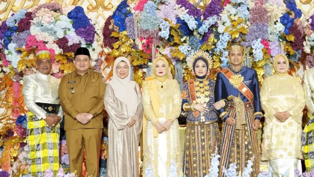 Tokoh Nasional dan Politisi Hadiri Pernikahan Putri Usman Marham di Makassar