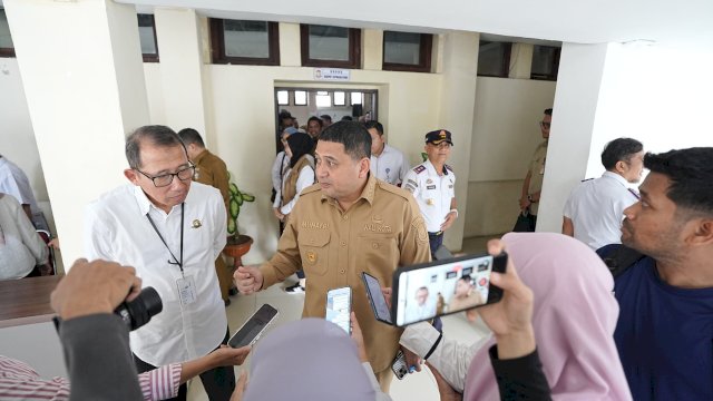 Walikota Makaassar, Munafri Arifuddin Memberikan penjelasan Soa Revitalisasi Terminal Daya