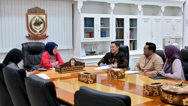 Perkuat Sinergi JKN, Wakil Wali Kota Makassar Sambut Kepala Cabang Baru BPJS Kesehatan