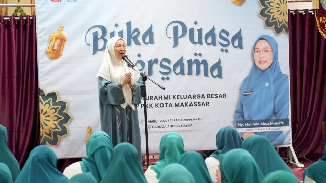 TP PKK, Bunda PAUD, dan Dekranasda Makassar Pererat Silaturahmi Lewat Buka Puasa Bersama