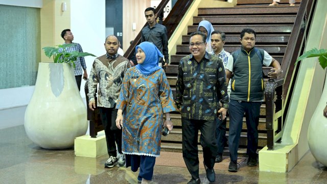 Wawali Makassar Hadiri Penandatanganan MoU DTSEN,&nbsp;