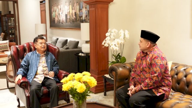 ketua Golkar Kota Makassar, Munafri Arifuddin menggelar Silaturahmi Bersama Jusuf Kalla Jelang Kusda Golkar 28-29 Maret mendatang 