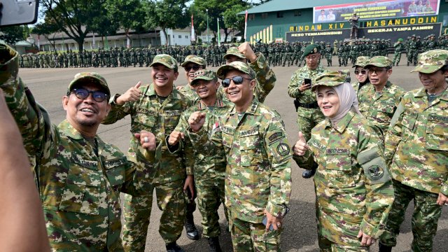 Wakil Wali Kota Makassar Hadiri Pembukaan Latsarmil Komcad ASN dan Kepala Desa se-Sulsel