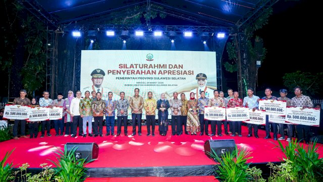 Gubernur Sulsel Perkuat Sinergi Pembangunan Lewat Silaturahmi Bersama Forkopimda hingga Ribuan Kades