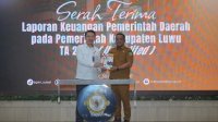Bupati Luwu Serahkan LKPD Unaudited TA 2025 ke BPK Sulsel