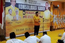 Plt Ketua Golkar Sulsel: Calon Ketua Harus Kantongi Restu Ketum