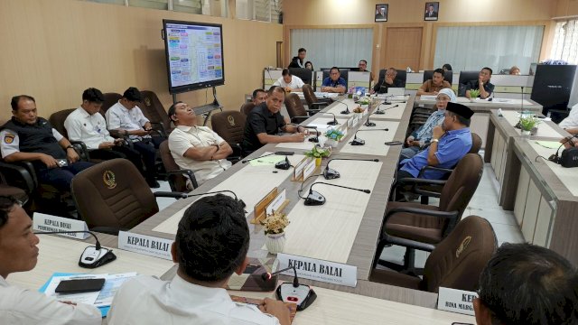 Komisi D DPRD Sulsel RDP dengan BBPJN Bahas Kerusakan Jalan Trans Sulawesi