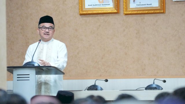 Sekda Sulsel Hadiri Buka Puasa Bersama Bank Sulselbar, Apresiasi Peran Purna Bakti
