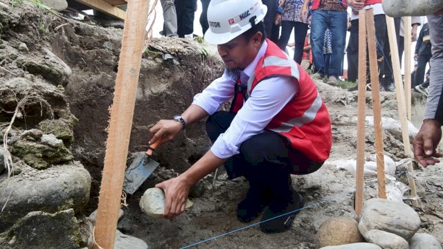 Gubernur Sulsel Groundbreaking Paket 4 MYP Irigasi