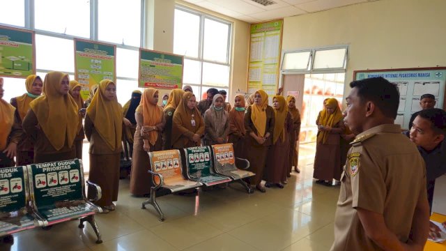 Pastikan Pelayanan Optimal, Bupati Sidrap Sidak Puskesmas Manisa