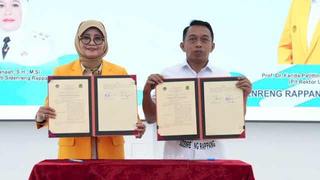 UNM&ndash;Pemkab Sidrap Sepakat Bangun SDM: Target Lahirkan Profesor dari Daerah