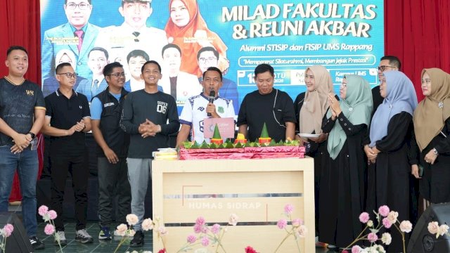 Dengan Semangat Saromase, Bupati Sidrap Ajak Alumni FISIP UMS Beri Dampak Nyata