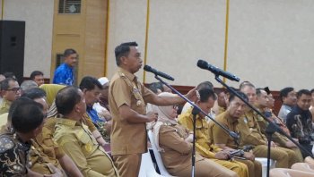 Mitigasi Kekeringan, Bupati Sidrap Intensifkan Koordinasi dengan Kementan RI