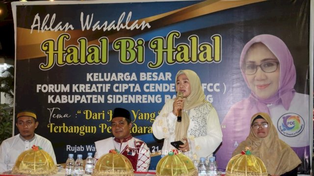 Semangat Hari Kartini, Wabup Nurkanaah Ajak Perempuan Sidrap Berperan Aktif