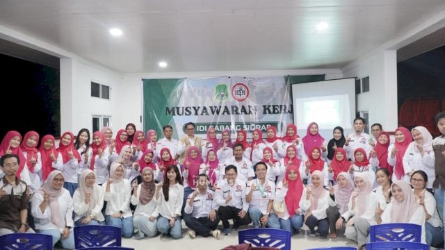 Musyawarah Kerja IDI Sidrap: Perkuat Profesionalisme Dokter di Tengah Tantangan Layanan Kesehatan