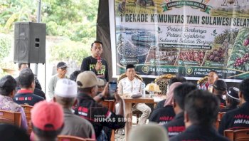 Satu Dekade KTSS, Bupati Sidrap Apresiasi Kekompakan Petani Dorong Produktivitas