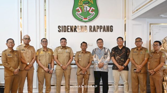 Perkuat Sinergi, Bupati Sidrap Terima Kunjungan Kepala KPP Pratama Parepare