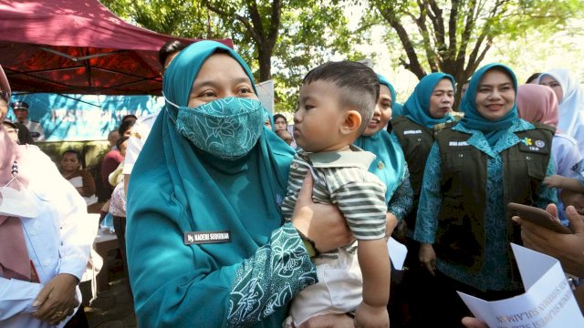 Tak Boleh Ada Anak Tertinggal, PKK Sulsel Genjot Percepatan Imunisasi Zero Dose