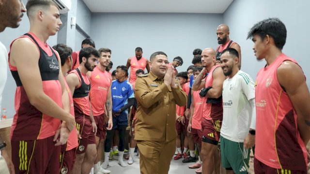 Sambangi Markas PSM Makassar, Munafri Arifuddin Suntik Semangat: Juku Eja Harus Kembali Bertaring