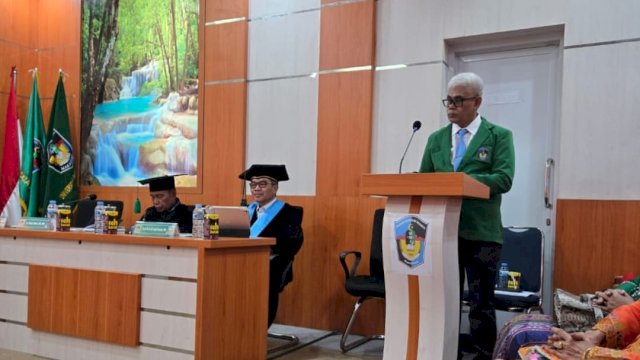 Raih Gelar Doktor, Kolonel Kav, Amran Wahid Menyoroti Peran Strategis TNI Dalam Penaggulangan Teroris