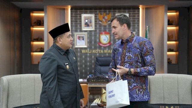 Dubes Finlandia Temui Wali Kota Makassar, Bahas Peluang Kerja Sama Infrastruktur Cerdas