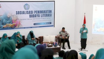 TP PKK Makassar Dorong Gerakan Membaca 15 Menit Sehari, Literasi Jadi Kunci SDM Unggul
