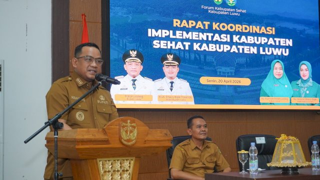 Bupati Luwu Tekankan Implementasi Gerakan ASRI untuk Wujudkan Lingkungan Bersih dan Sehat