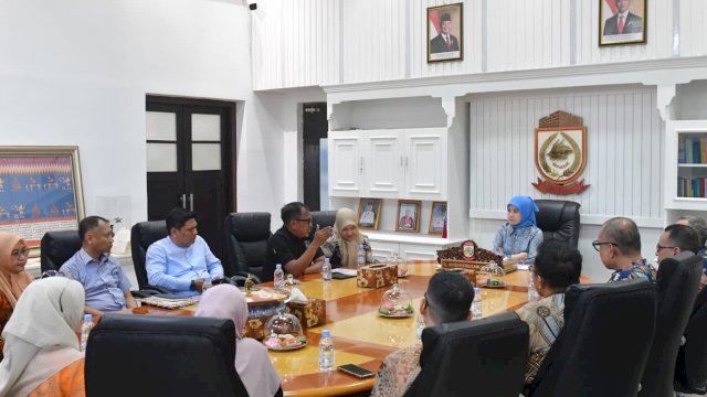Audiensi IAI Sulsel, Wawali Makassar Dorong Penguatan SDM Keuangan Lewat Workshop ICOR