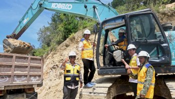 Gubernur Sulsel Groundbreaking Jalan Sabbang&ndash;Tallang&ndash;Sae