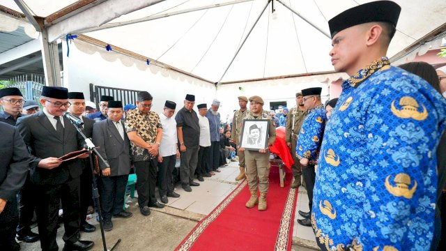 Sekda Sulsel Pimpin Pelepasan Jenazah Tautoto Tanaranggina, Jejak Pengabdian Dikenang
