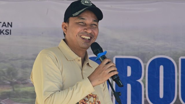 Bupati Lutra Sambut Baik Ground breaking Ruas Sabbang&ndash;Tallang&ndash;Sae