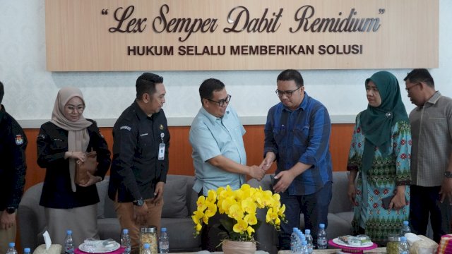 Perkuat Sinergi Kelembagaan, KPU Makassar Kunjungi Kejari Makassar