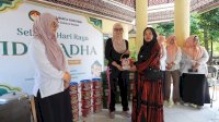 DWP Sulsel Salurkan Hewan Kurban, Sasar Kelompok Rentan di Makassar
