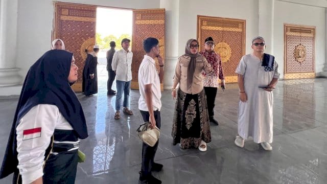 Bupati Barru Tinjau Masjid Raya Lasinri, Target Difungsikan Saat Ramadhan