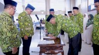 Wabup Barru Kukuhkan Pengurus Masjid Baiturrahman, Tekankan Pelayanan dan Keikhlasan