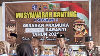 Sekretaris Kwarcab Sidrap Buka Musyawarah Ranting Baranti 2026