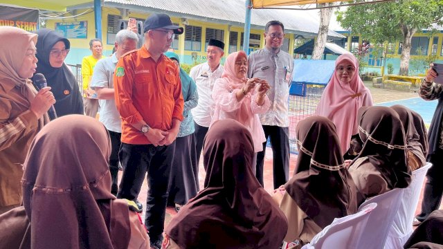 Wabup Sidrap Distribusikan Tablet Tambah Darah, Dorong Pencegahan Stunting Sejak Remaja