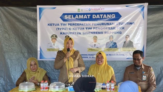 Tekan Stunting, Wabup Sidrap Tegaskan Pentingnya Gizi Alami Tanpa Pengawet