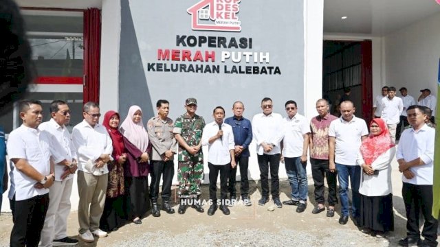 Saksikan Peresmian KDKMP oleh Presiden Prabowo, Bupati Sidrap Tegaskan Dukungan Penuh