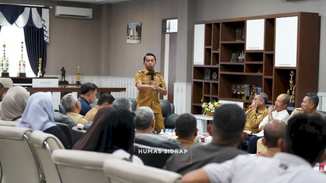Rakor Bersama Pupuk Indonesia, Pemkab Sidrap Matangkan Mitigasi Distribusi Pupuk Subsidi