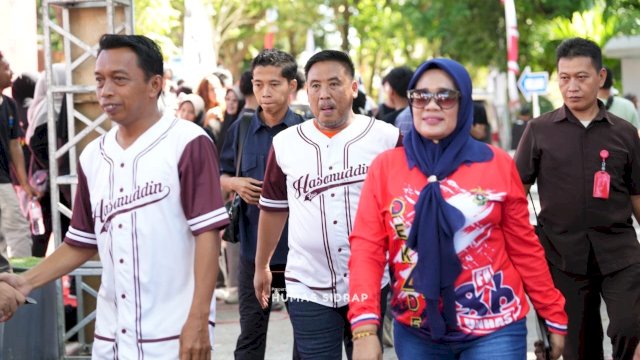Bupati dan Wabup Sidrap Hadiri Puncak Dies Natalis ke-74 FH Unhas