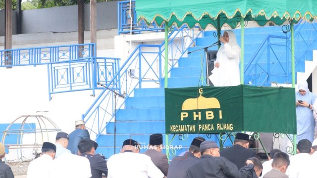 Wakil Bupati Sidrap Ajak Warga Perkuat Kebersamaan di Momentum Iduladha 1447 H