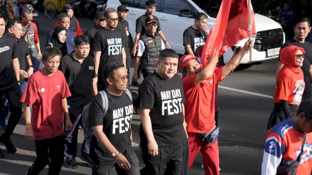 May Day Makassar 2026 Dikemas Humanis, Diawali Jalan Sehat hingga Panggung Rakyat