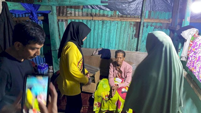 Dengar Kabar Lansia Tinggal di Gubuk, Wali Kota Munafri Langsung Respon Cepat Berikan Bantuan