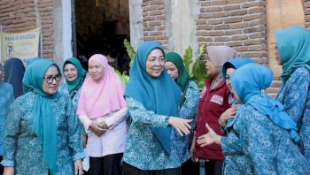 TP PKK Makassar Perkuat Ketahanan Pangan Lewat Bimtek dan Peninjauan Kebun Aku Hatinya PKK